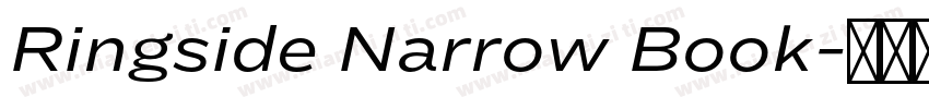 Ringside Narrow Book字体转换